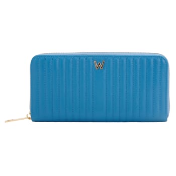 Mimi Blue Continental Wallet