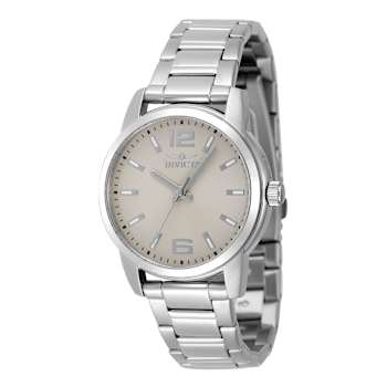 Invicta Celestial 36mm Ivory Color Dial Stainless Steel Quartz Watch