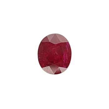 Ruby 7.2x5.9mm Oval 1.48ct