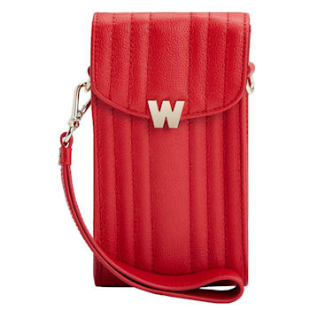 Mimi Red Phone Case with Wristlet