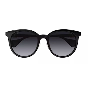 Gucci Black Frame / Gray Gradient Lens Sunglasses
