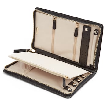 Caroline Large Black Jewelry Portfolio