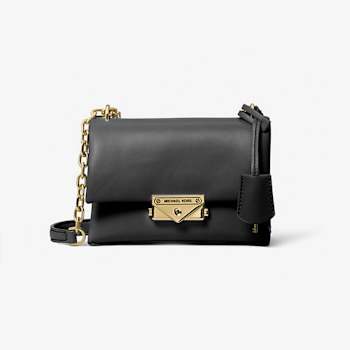 Michael Kors Cece Small Black Shoulder Bag