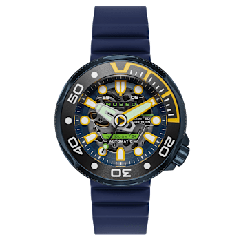 Nubeo Ventana Skeleton Automatic Blue Dial Blue Stainless Steel Band
Limited Edition Watch