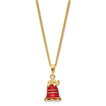 BELLE Festive Bell Trinket Box with Ring Insert
