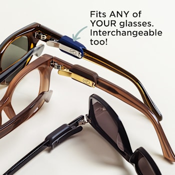 Altaché 14K Gold Over Stainless Steel Eyewear Clip