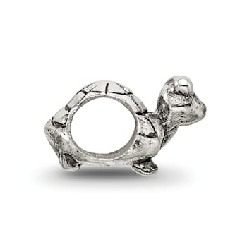 Sterling Silver Turtle Bead