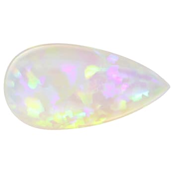 Ethiopian Opal 28x14.5mm Pear Shape Cabochon 12.58ct