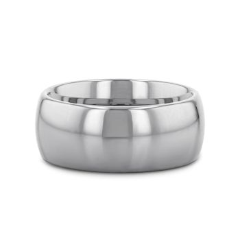 DOMINUS Domed Tungsten Carbide Ring 8mm