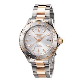 Invicta Signature 47mm White Dial Stainless Steel Band Automatic Watch