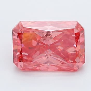 1.99ct Vivid Pink Radiant Cut Lab-Grown Diamond SI1 Clarity IGI Certified