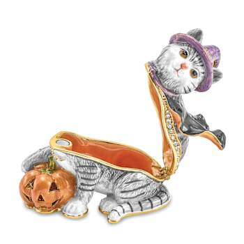 SERENA Halloween Cat Trinket Box