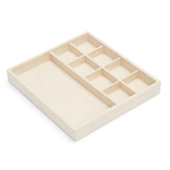 Vault Beige Half Insert - Earring Multi Compartment