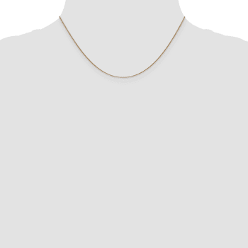14k Yellow Gold 0.80mm Round Snake Chain 16 Inches