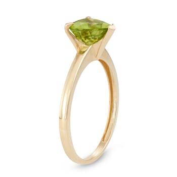 Peridot 10K Yellow Gold Ring 1.85ctw