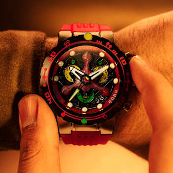 Nubeo Opportunity Chronograph Star Trek First Contact Day Red Stainless
Band Limited Edition Watch