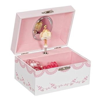 Mele and Co Cora Girl's Musical Ballerina Jewelry Box