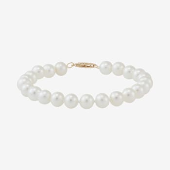 ブレスレット SCUDO  White Ice Pearl Beads Bracelet Pearl Bracelet Ice Bracelet elegant and stylish | BeWooden