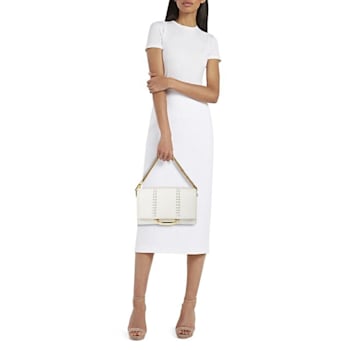 Alexander McQueen The Story Whipstitch Leather Shoulder Bag