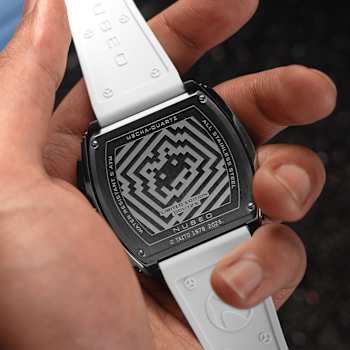 Nubeo Magellan Chronograph Space Invaders White Stainless Steel Band
Limited Edition Watch