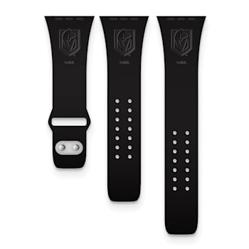 Gametime NHL Vancouver Canucks Debossed Silicone Apple Watch Band
(38/40mm M/L). Watch not included.