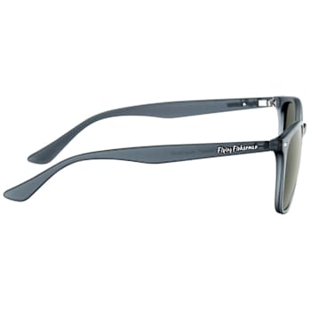 Flying Fisherman Muriel Polarized Sunglasses Crystal Blue Frame/Smoke Lens