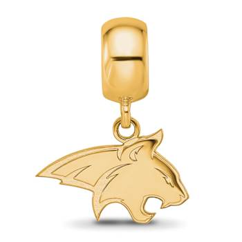 14K Yellow Gold Over Sterling Silver LogoArt Montana State University
Small Dangle Bead