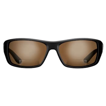 Flying Fisherman Triton Polarized Sunglasses Matte Black Frame/Amber
Bifocal Reader +2.50 Lens