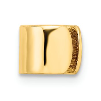 14k Yellow Gold Polished Non-pierced Single Ear Cuff