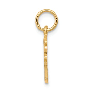 10K Yellow Gold DADDYS LITTLE GIRL Charm