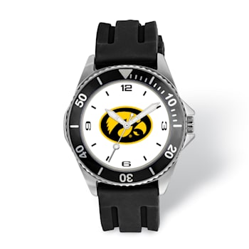 LogoArt University of Iowa Collegiate Gents Watch
