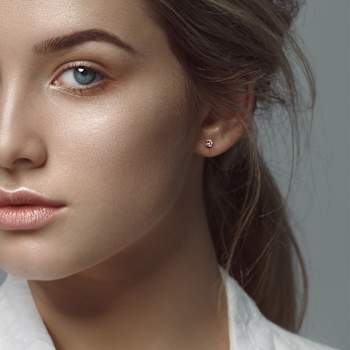 Morganite 14K Pink Gold Earrings 0.96ctw