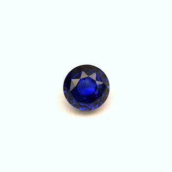 Ceylon Sapphire Loose Gemstone 8.9mm Round 4.23ct