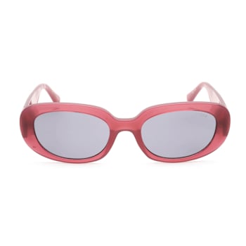 Guess Violet Oval Frame / Violet Lenses Sunglasses