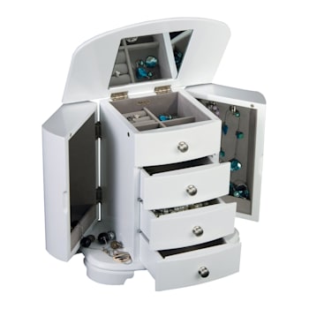 Mele and Co Kaitlyn Upright Musical Jewelry Box