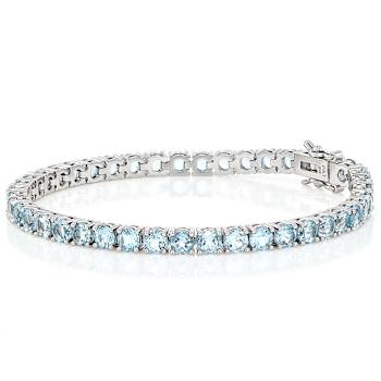 Sky Blue Topaz Tennis Bracelet