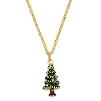DECK THE HALLS Christmas Tree Trinket Box