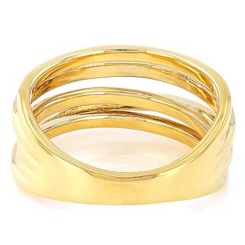 Refined Lab-Grown Diamond Cluster Ring In 14K Gold Over Sterling Silver