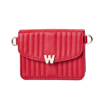 Mimi Red Mini Bag with Wristlet