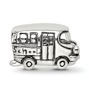 Sterling Silver Bus Bead