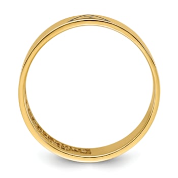 10K Yellow Gold Men's Enameled 14th Degree Grand Elect Masonic Ring