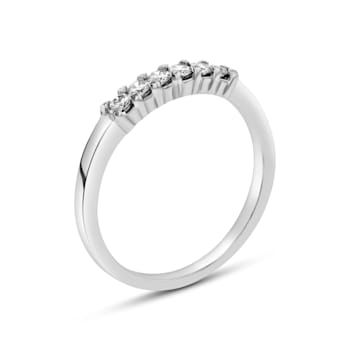 0.55ctw Diamond Engagement Ring in 14k White Gold