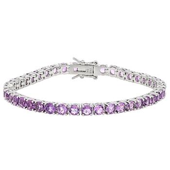 Amethyst Tennis Bracelet