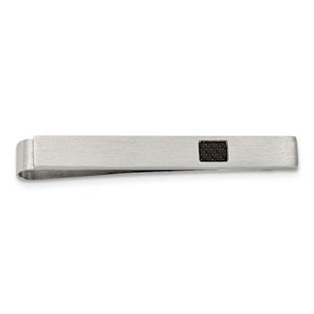 Stainless Steel Brushed Black Carbon Fiber Inlay 4-piece Boxed Set