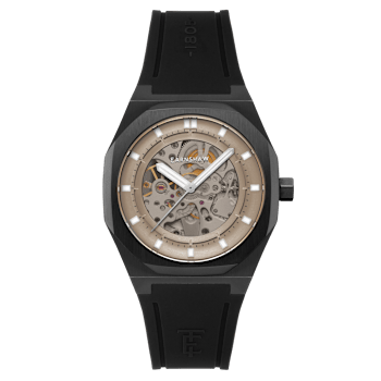 Thomas Earnshaw Discovery Drake Skeleton Gray Dial Black Stainless Steel
Band Automatic Watch