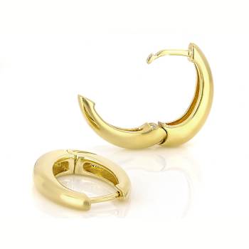 Everyday Hoop Earrings In 18K Gold Over Sterling Silver