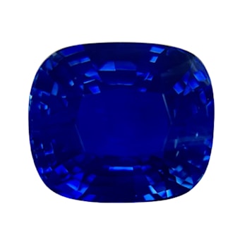 Sapphire Loose Gemstone Unheated 17.3x15.1mm Cushion 25.08ct