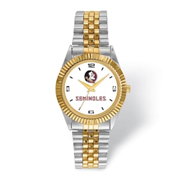 LogoArt Florida State University Pro Two-tone Gents Watch