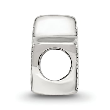 Sterling Silver Smiley Star Bead