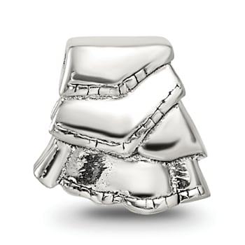 Sterling Silver Skirt Bead